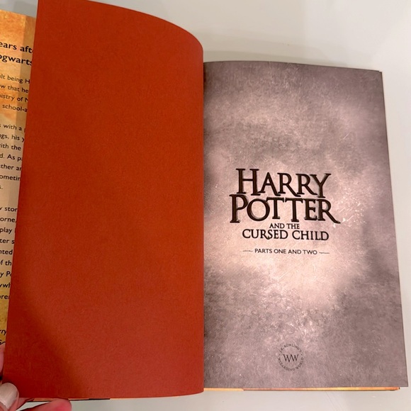 Harry Potter and the Cursed Child parts 1&2 SPECIAL REHEARSAL EDITION SCRIPT - Picture 7 of 13